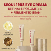 K-Secret Seoul 1988 Eye Cream Retinal Liposome 4% + Fermented Bean - 30ml - Made in Korea